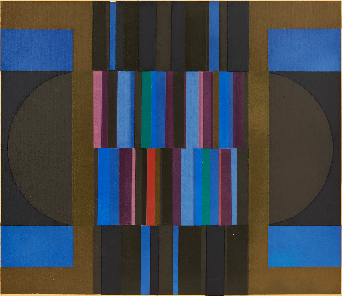 Gordon Appelbe Smith, Untitled Abstraction, colour silkscreen