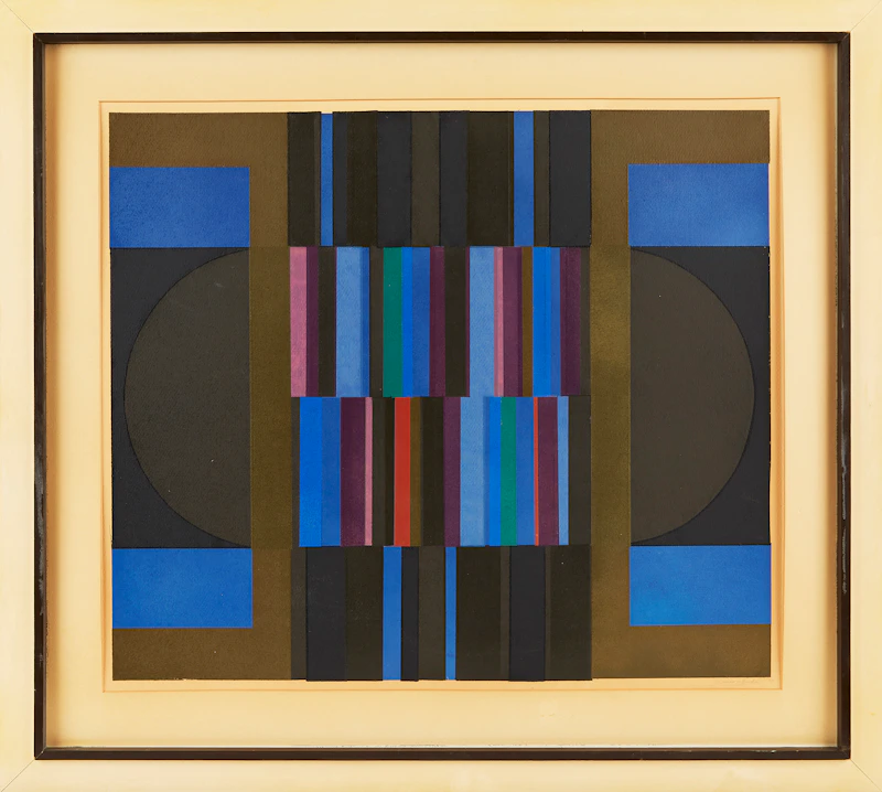 Gordon Appelbe Smith, Untitled Abstraction, colour silkscreen - view 2