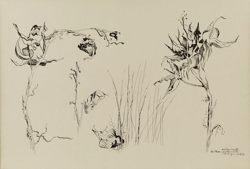 Milk Weed After Winter, Waterloo County by Carl Fellman Schaefer