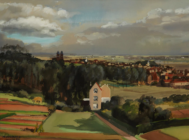 Extensive Landscape by Marcel Van Cauter