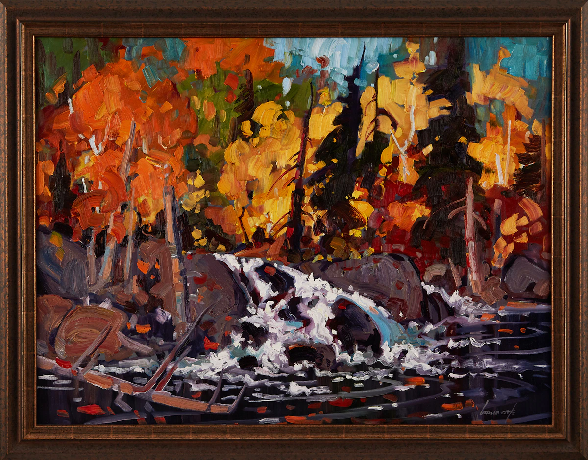 Bruno Côté, Automne , oil on canvas