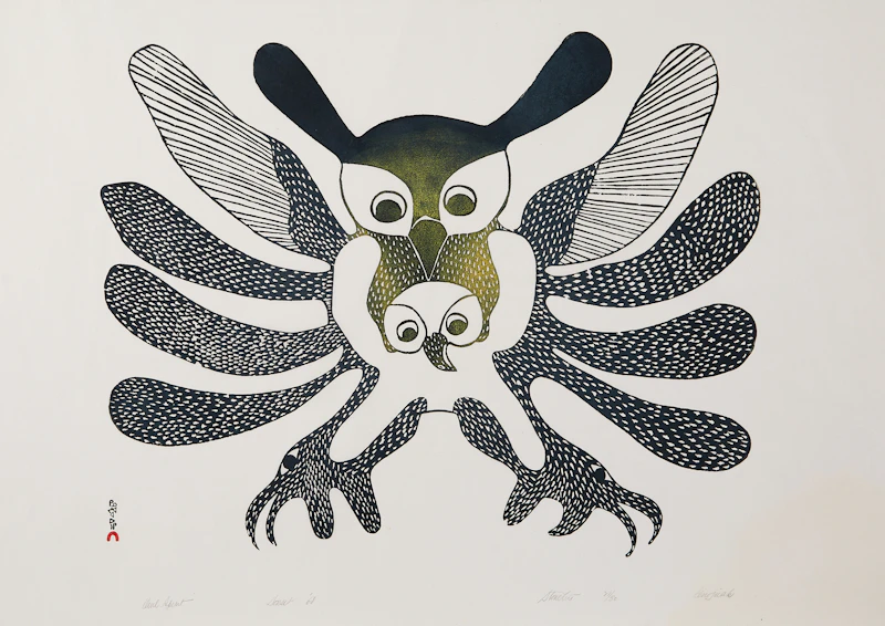 Owl Spirit by Kenojuak Ashevak