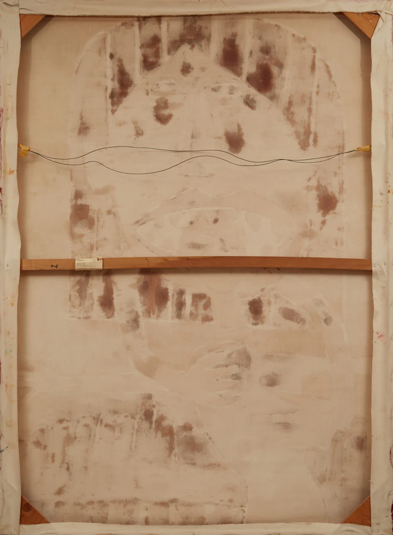 Peter Aspell, Saturn, oil on canvas, 1986 - view 3