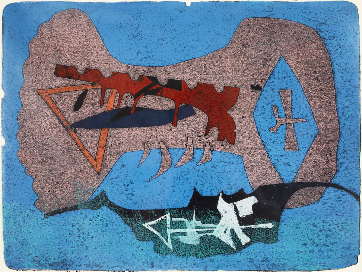 Harold Barling Town, Uncle, It Won’t Float, single autographic print, 1957