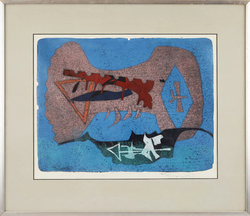 Harold Barling Town, Uncle, It Won’t Float, single autographic print, 1957 - view 2