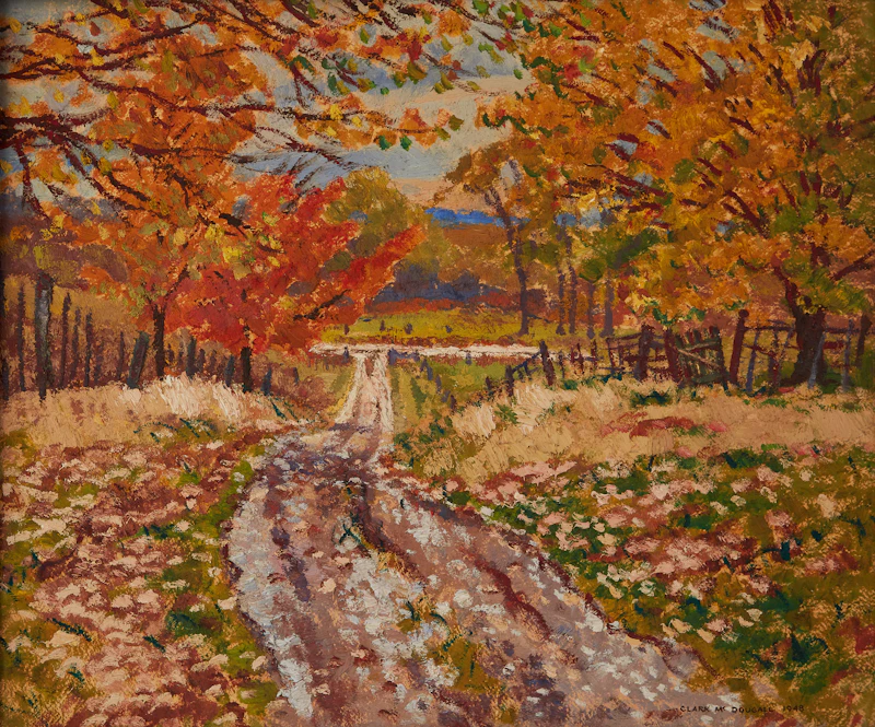 Autumn Landsape by Clark Holmes McDougall
