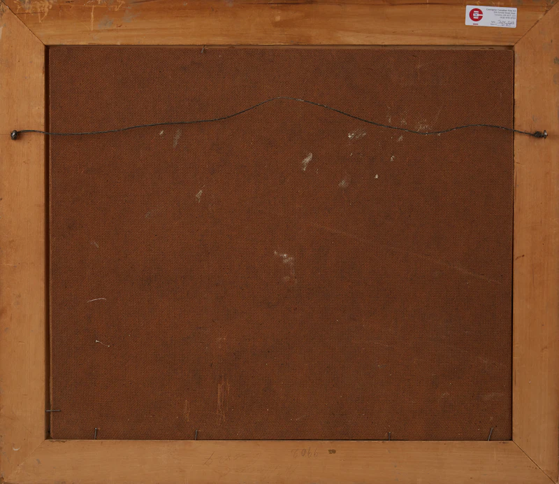 Clark Holmes McDougall, Autumn Landsape, oil on board, 1948 - view 3