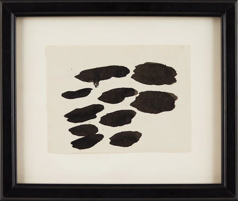 Guido Molinari, Abstraction (Suite #4), ink on paper - view 2
