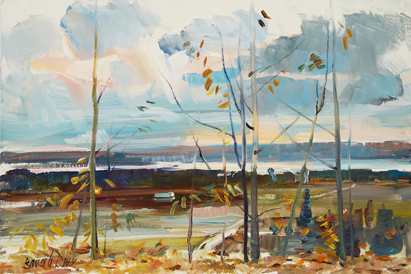 October Sky, The Ottawa Valley by Bruce Le Dain