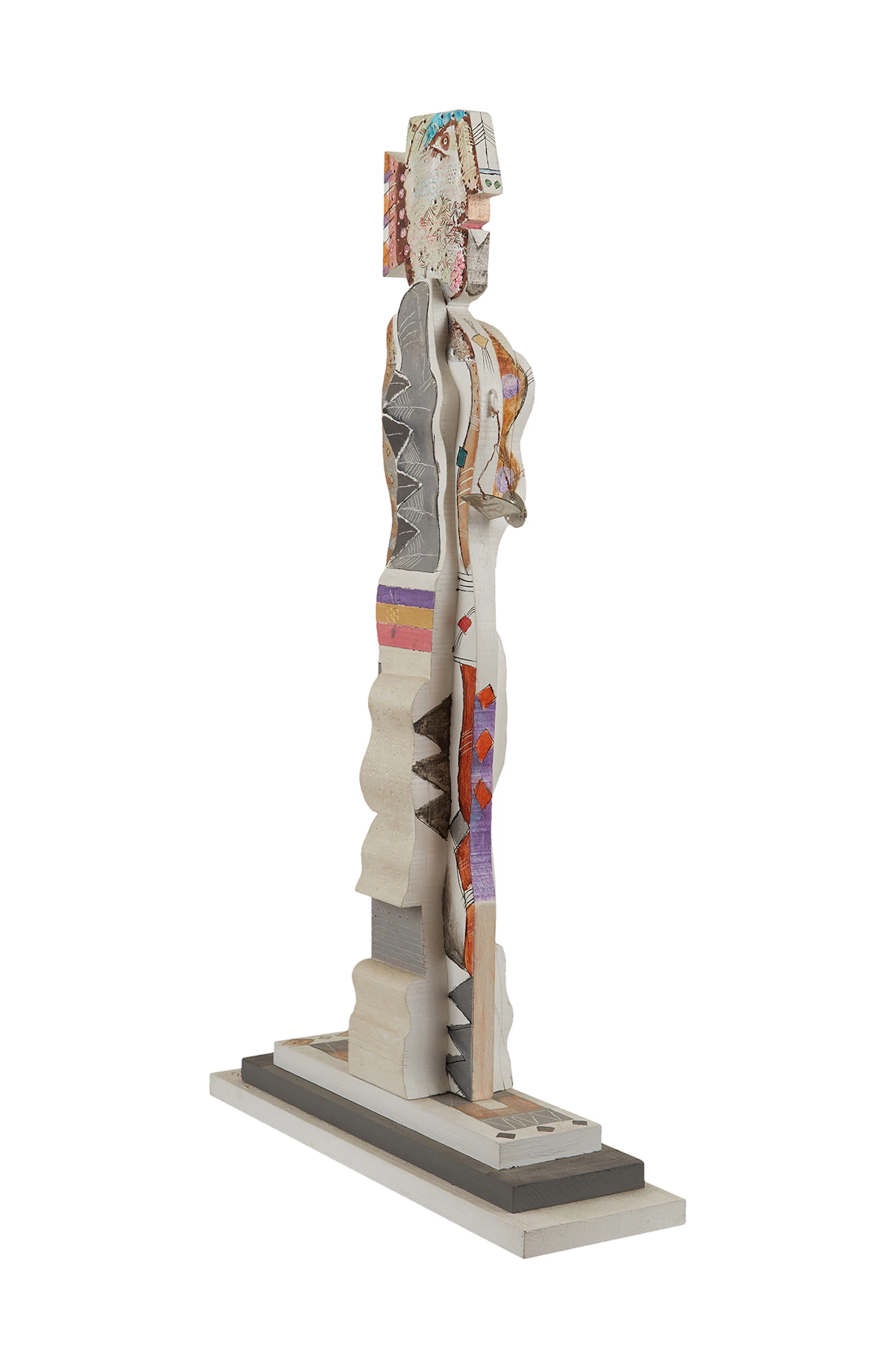 Norman Laliberté, Knight, mixed media sculpture, 1988
