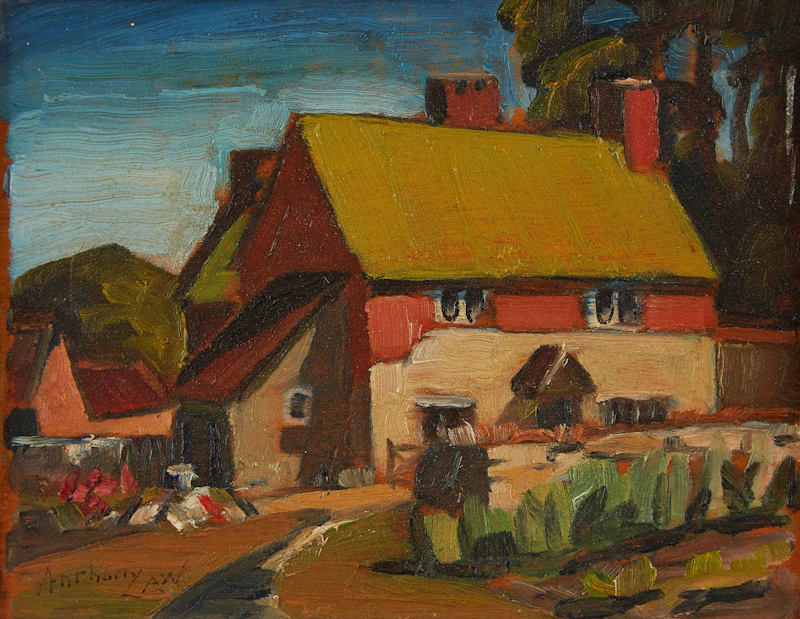 Warmwell Village, Dorset, England by Charles Anthony Law