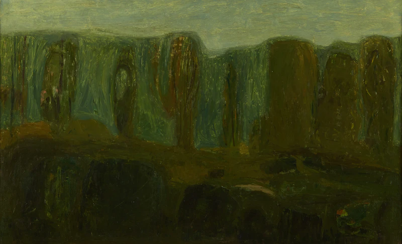 Paesaggio con Alberi by Enrico Della Torre
