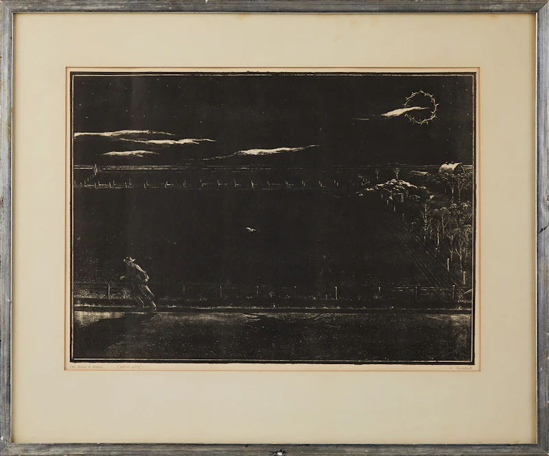 William Kurelek, The Hound of Heaven, lithograph - view 2