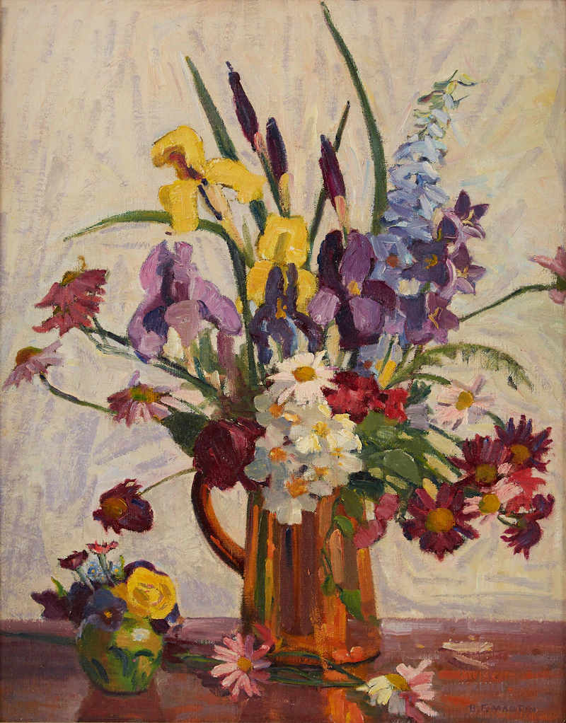 Floral Still Life by Bernice Fenwick Martin