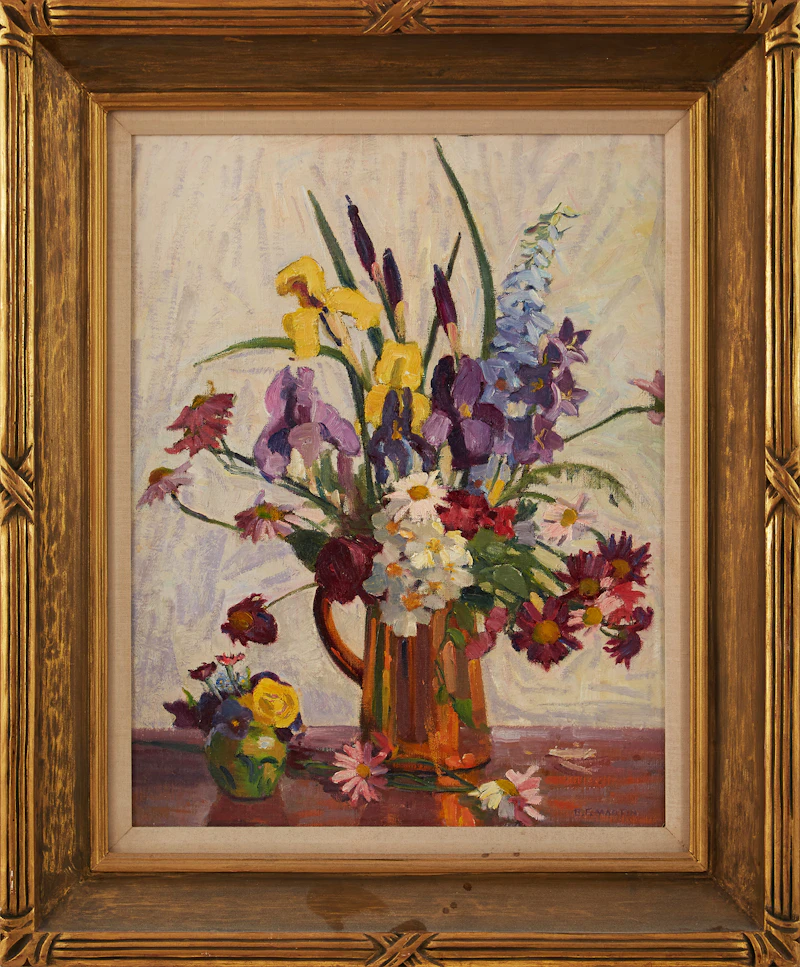 Bernice Fenwick Martin, Floral Still Life, oil on canvas - view 2