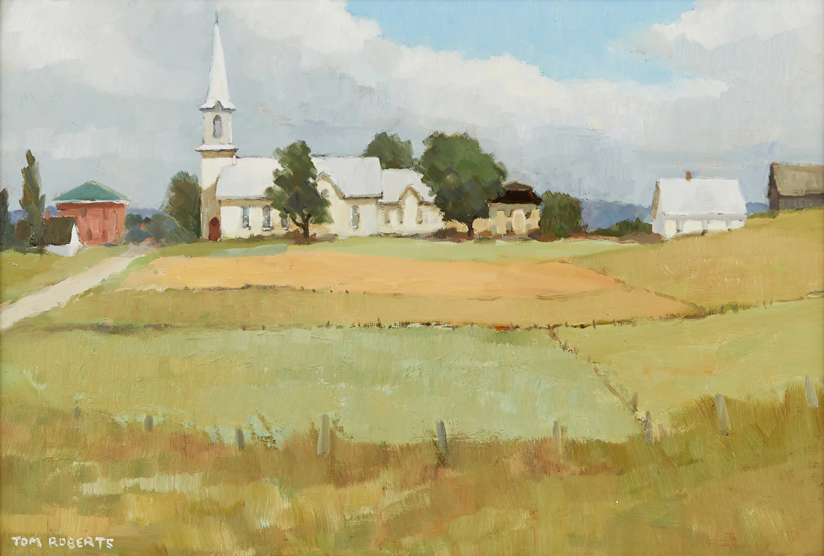Thomas Keith Roberts, Summer Morning, St. Joseph, oil on board