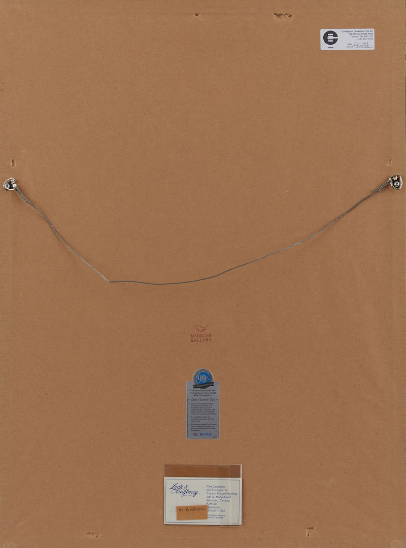 Lionel LeMoine FitzGerald, Potted Plant (Still Life), coloured pencil - view 3