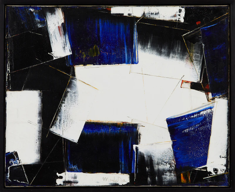 Laure Major, Sans titre, oil on canvas, 1969 - view 2