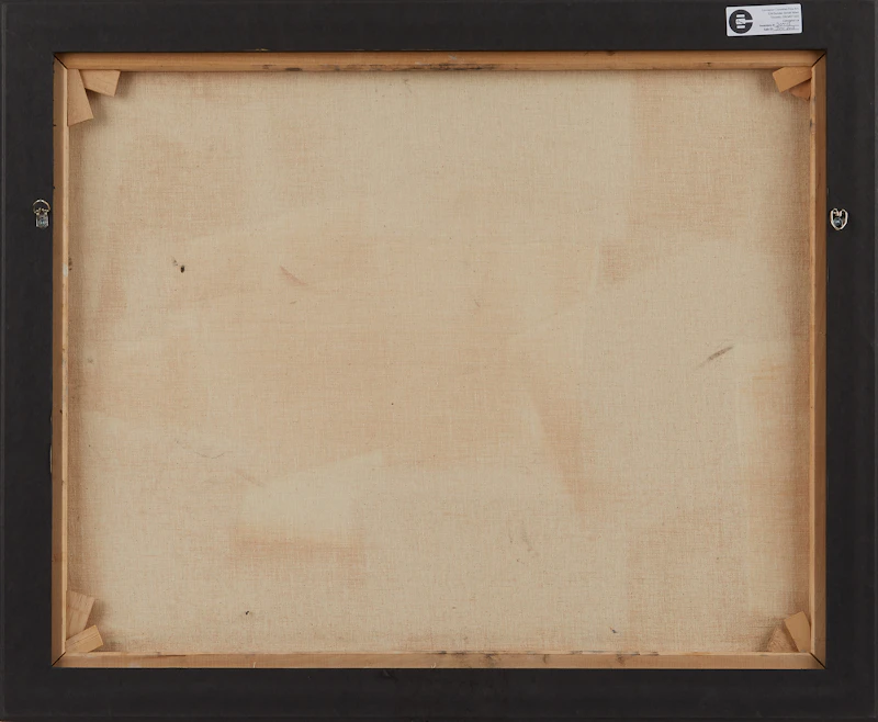 Laure Major, Sans titre, oil on canvas, 1969 - view 3