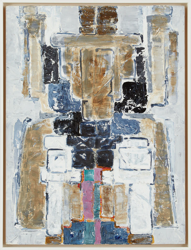 Henriette Fauteux-Massé, Sans titre, oil on canvas board - view 2