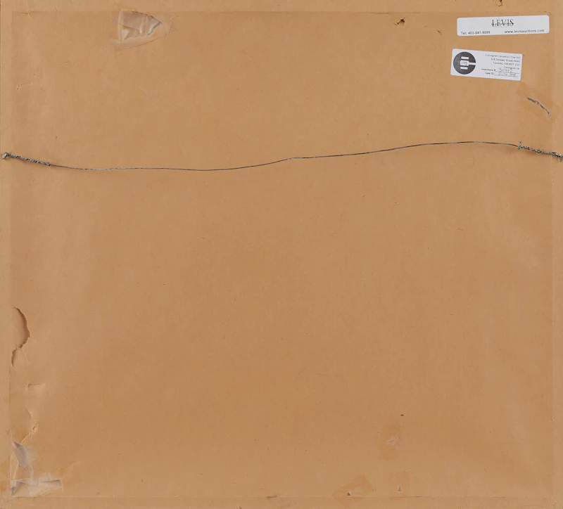 Ivan Kenneth Eyre, Untitled (Landscape with Wheeled Horses), mixed media on paper, 1977 - view 3