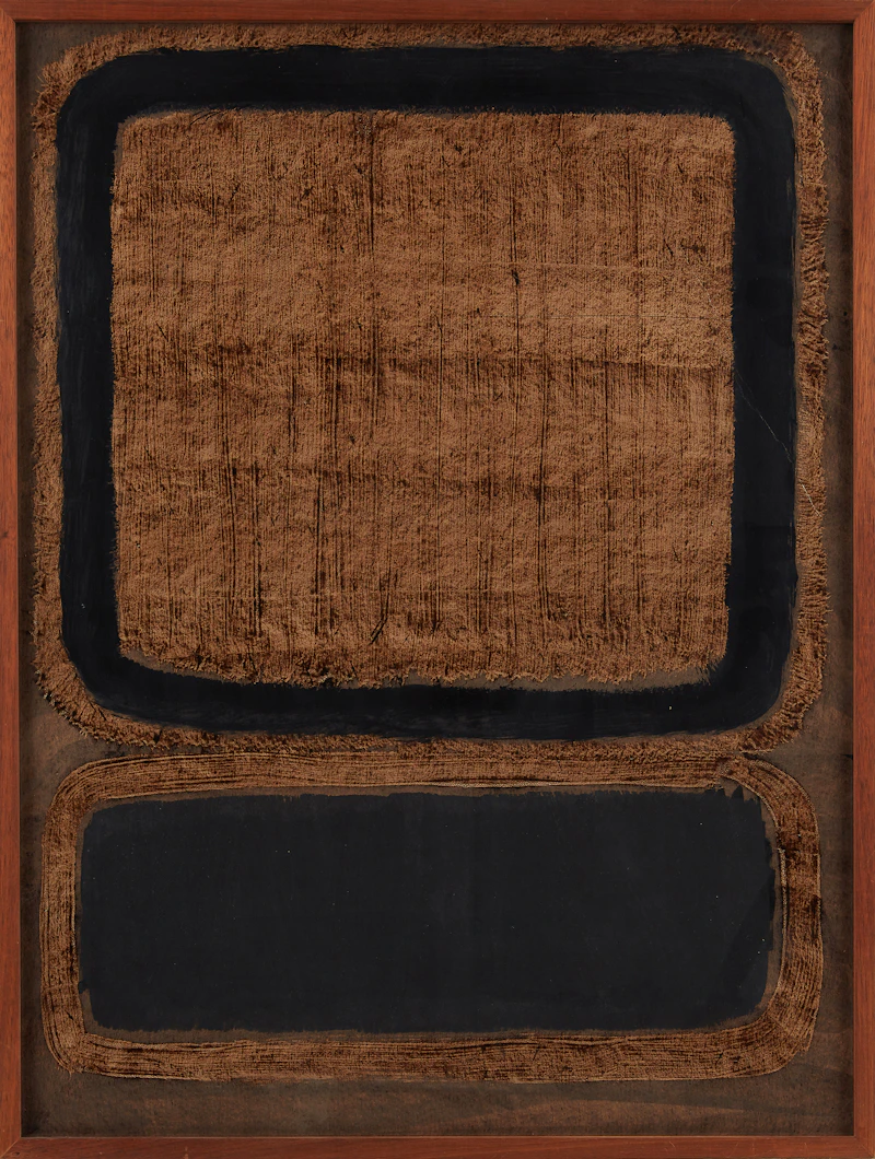 Arthur Fortescue McKay, Untitled Abstraction, oil on paper - view 2