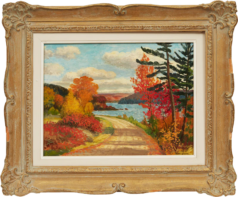 Thomas Albert Stone, The Narrows, Lake of Bays, oil on panel - view 2