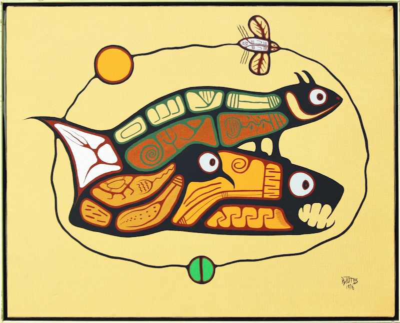 Roy Thomas, Pond’s Cycle, acrylic on canvas, 1976 - view 2
