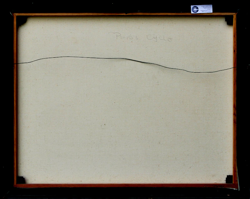 Roy Thomas, Pond’s Cycle, acrylic on canvas, 1976 - view 3