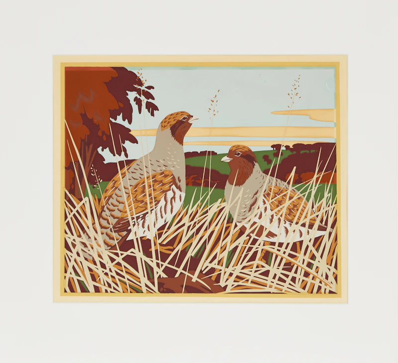 Alfred Joseph Casson, European Partridge, colour silkscreen - view 2
