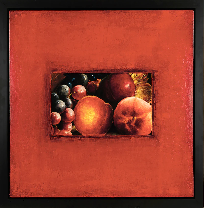 Tim Merrett, Still Life Abstraction #02, oil on canvas, 2002 - view 2