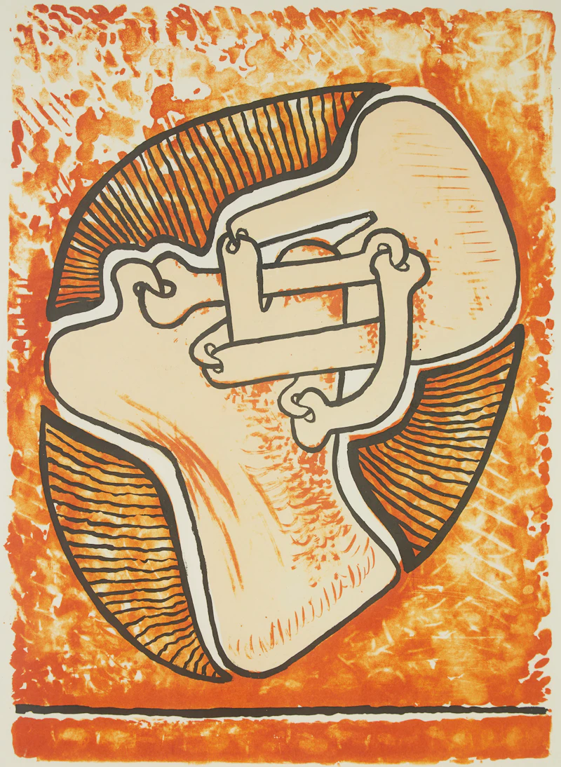 Sorel Etrog, Untitled, serigraph - view 2
