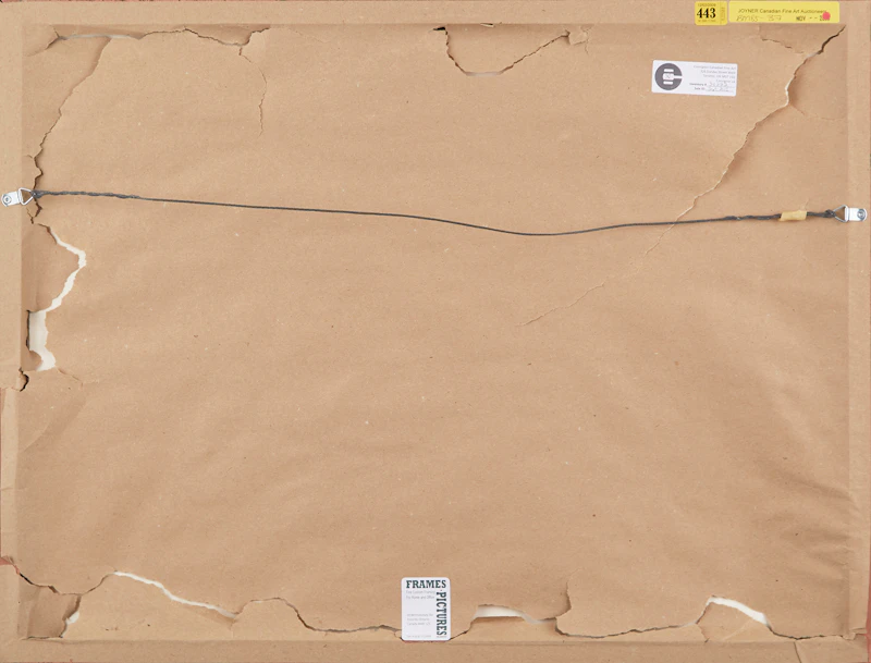 Jack Reppen, Abstraction, mixed media and collage, 1962 - view 3