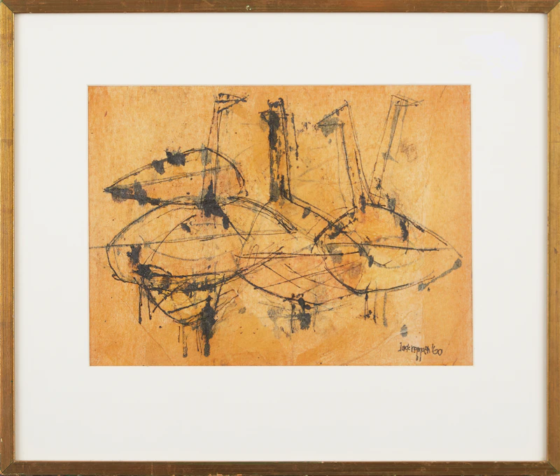 Jack Reppen, Untitled, mixed media, 1960 - view 2