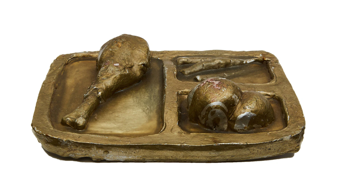 Gathie Falk, Dinner Plate, ceramic sculpture