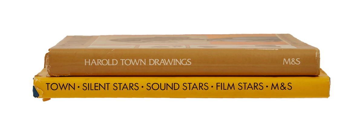 Harold Barling Town, Drawings; Silent Stars, Sound Stars, Film Stars, two books