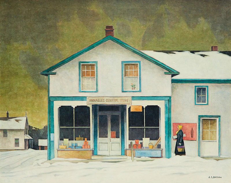 Alfred Joseph Casson, Annables General Store; Village House; Crescendo
