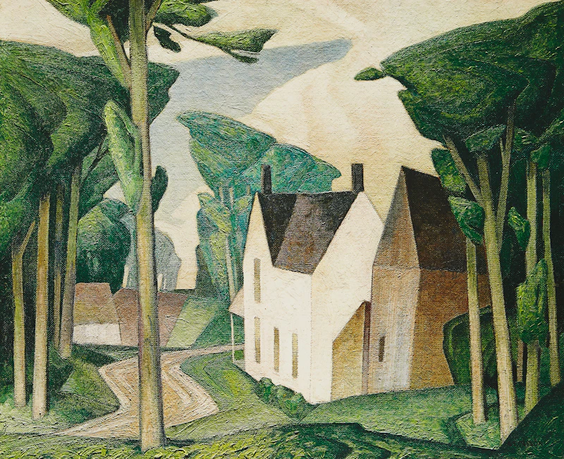 Alfred Joseph Casson, Annables General Store; Village House; Crescendo, three colour serigraphs - view 3