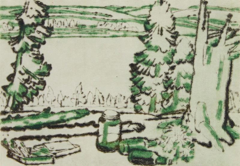 Painting Place (Colophon Edition) by David Brown Milne