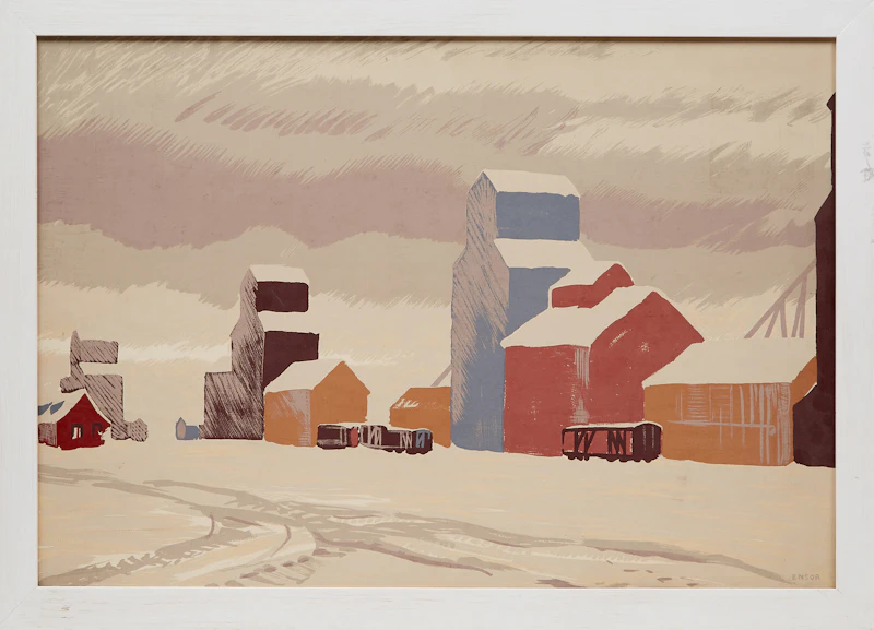 John Ensor, Summer’s Store, sampson-matthews silkscreen - view 2