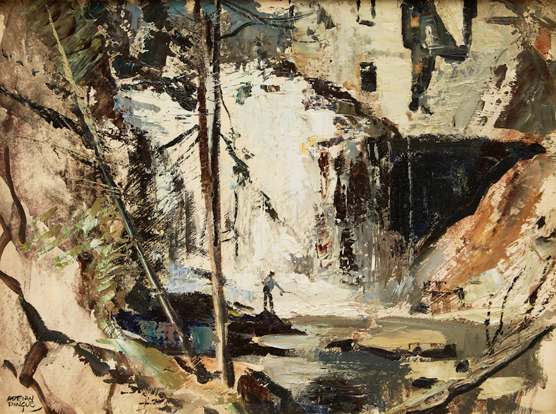 John Adrian Darley Dingle, Abstract Landscape