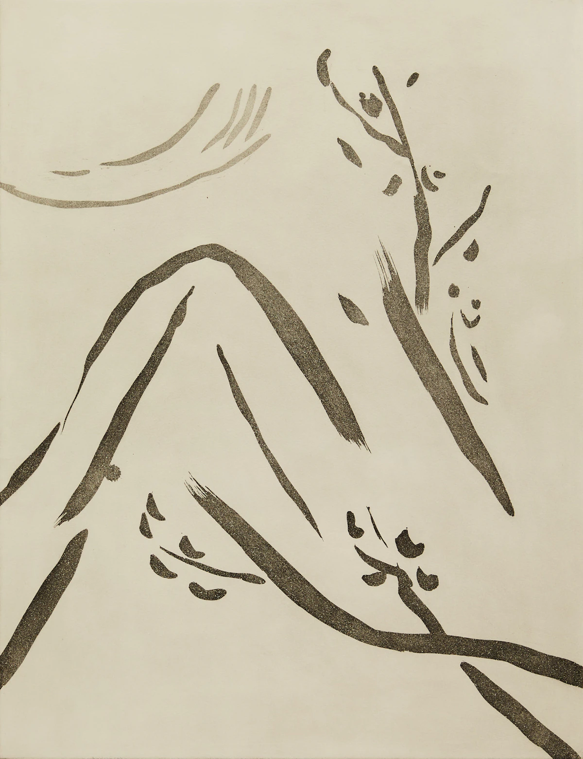 Arnold Shives, Orbit of Fall; Tall Pines I, pair of prints