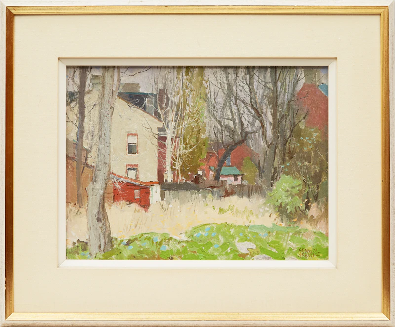 George Franklin Arbuckle, Kingston, Ontario, oil on board, 1979 - view 2