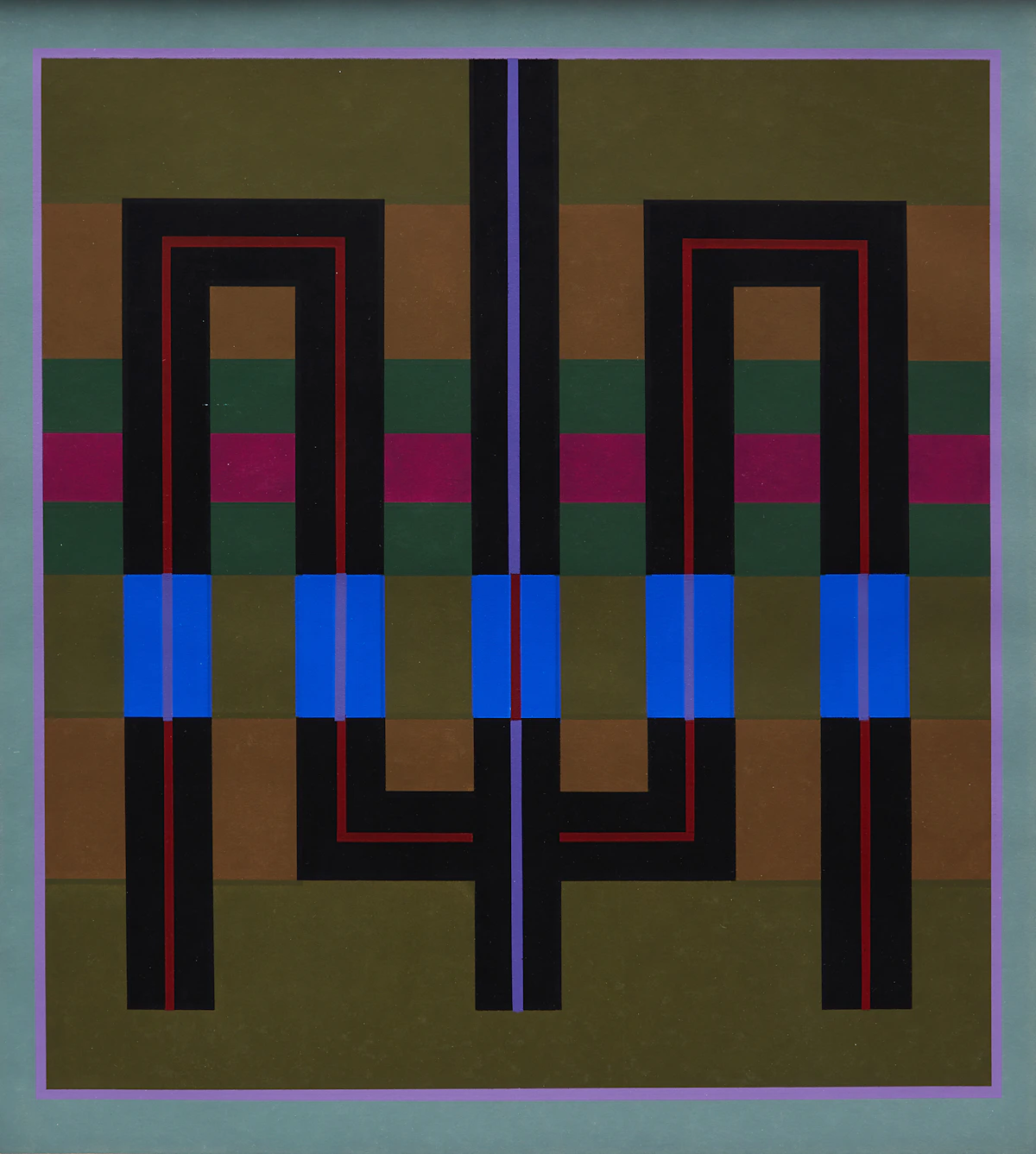 Gordon Appelbe Smith, AIV, serigraph, 1967