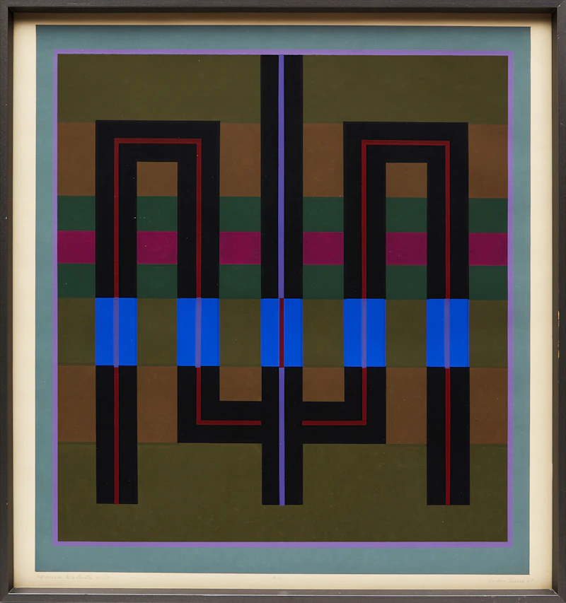 Gordon Appelbe Smith, AIV, serigraph, 1967 - view 2