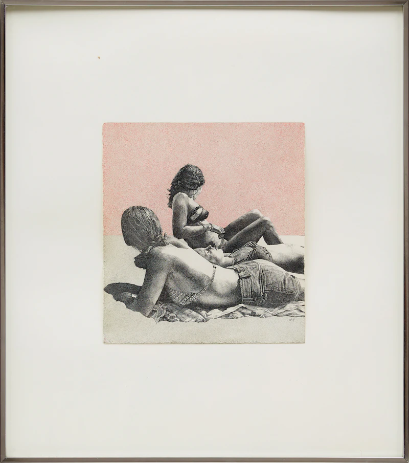 Howard Fox, Kineret, pen and ink drawing, 1980 - view 2