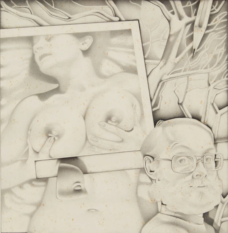 Bernard Rene Joseph Mulaire, Untitled (Self-Portrait & Nude)