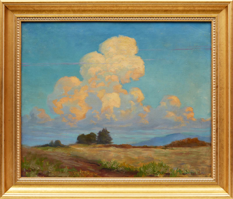 William Percival Weston, Untitled Landscape, oil on canvas, 1925 - view 2