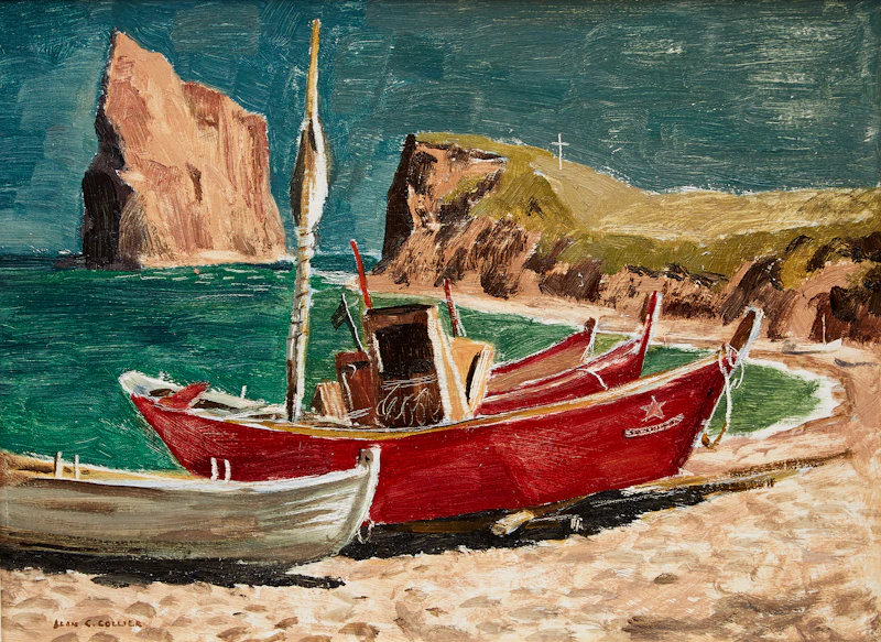 Alan Caswell Collier, North Beach, Percé, Que