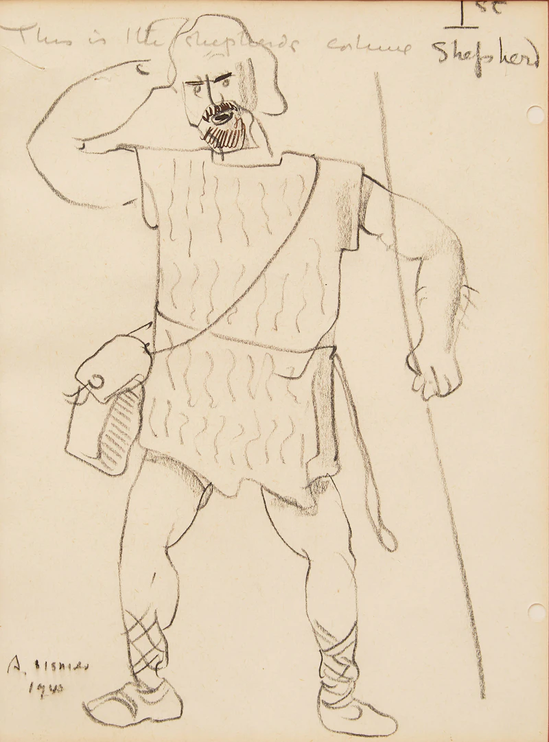 Arthur Lismer, 1st Shepherd Study